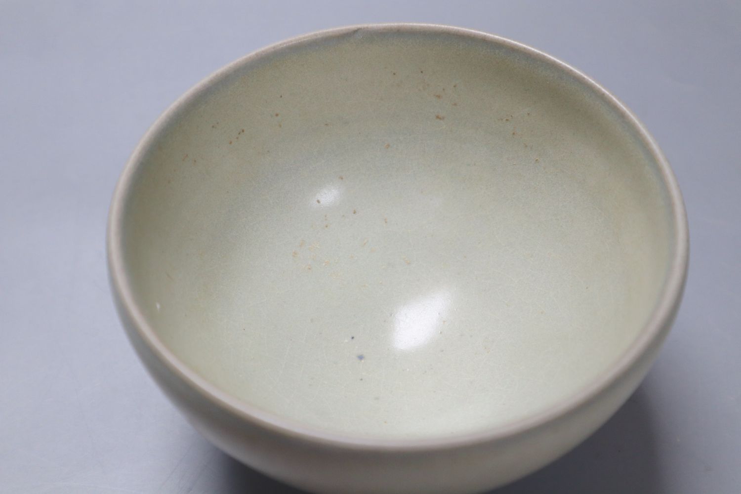 A Chinese monochrome bowl, diameter 12cm